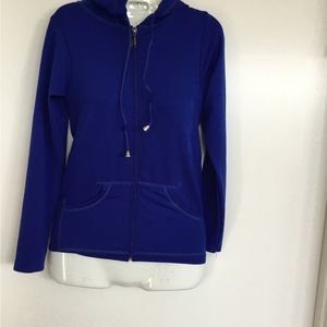 Colorful Black sweatshirt with Hoodie Size Small $25